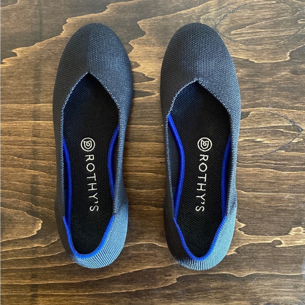 Rothy’s The Flat black Sz 8